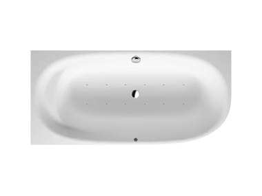 CAPE COD - Corner hydromassage DuraSolid bathtub by Duravit