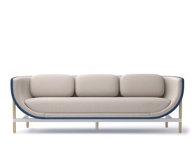 CAPSULE LOUNGE - 3 seater fabric sofa by Casala