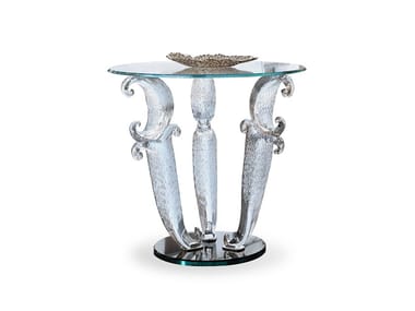 CASANOVA - Round glass coffee table by Reflex