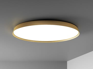 COMPENDIUM PLATE - LED extruded aluminium ceiling lamp by Luceplan