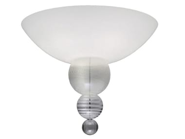 ABACO - Blown glass ceiling light by Venini