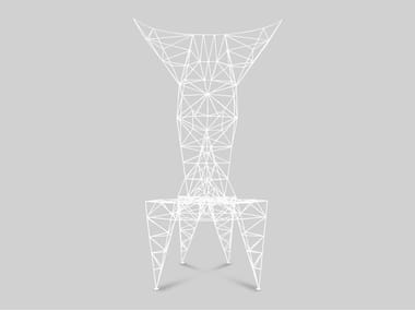 PYLON - Steel chair by Tom Dixon