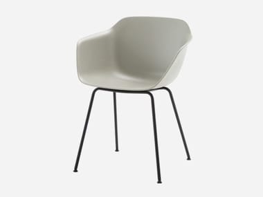 TAIA - Polypropylene chair with armrests by Inclass