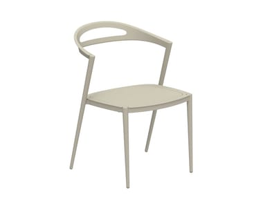 STYLETTO - Aluminium garden chair by Royal Botania
