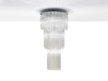 CHARLESTON GRAN CHARLESTON - LED Murano glass pendant lamp by Reflex