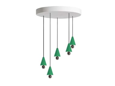 CHERRY - LED aluminium pendant lamp by Petite Friture