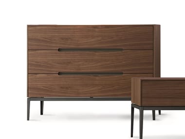 GALA - Wooden chest of drawers by Bonaldo