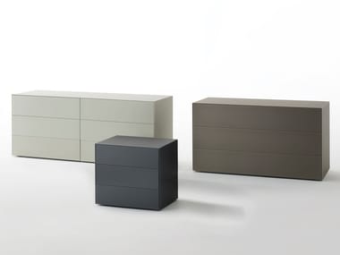 MAGIC BOX - Crystal chest of drawers by Glas Italia