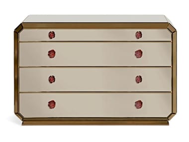 RIALTO - Glass chest of drawers by Sicis