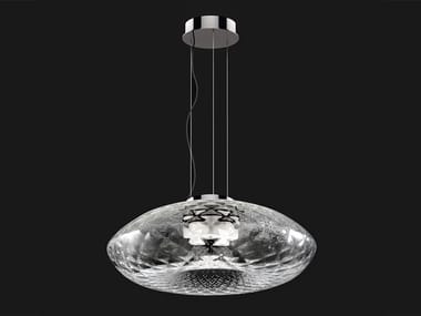 CICLA 203/50S - LED blown glass pendant lamp by Italamp