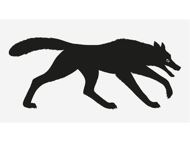 CINQUE, IL LUPO - Silkscreen by Danese Milano