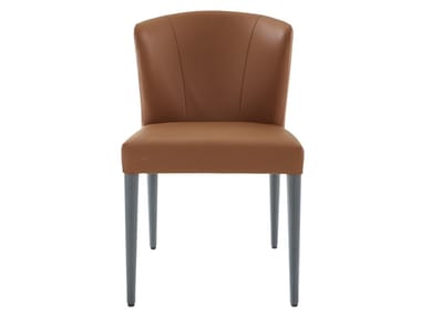 CIRCO / CIRCA - Upholstered leather chair by Ligne Roset