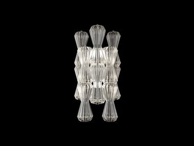 CLEPSYDRA - Venetian crystal wall lamp by Barovier&Toso