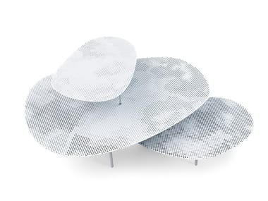 CLOUD - Steel coffee table by Moroso