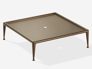 NEW JOINT - Square aluminium garden side table by FAST