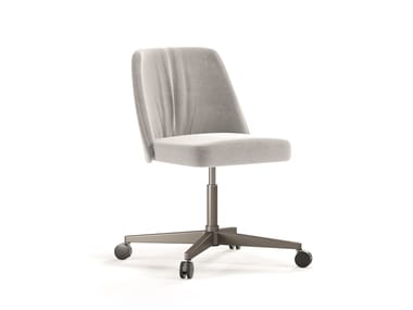 COMFORT - Height-adjustable fabric office chair with castors by Reflex