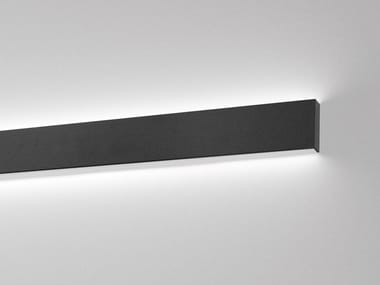 CONNECT-I - Wall-mounted aluminium linear lighting profile for LED modules by Delta Light