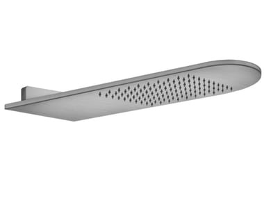 CONO - Wall-mounted rectangular chromed brass overhead shower by Gessi