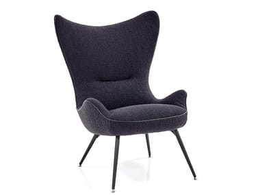 CONTESSA 1956 - Wing fabric armchair by Wittmann