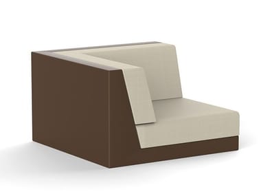 PIXEL - Corner modular woven vinyl garden armchair by Vondom