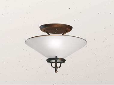 COUNTRY 081.02 - LED Murano glass ceiling light by Il Fanale