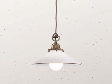 COUNTRY 081.10 - LED Murano glass pendant lamp by Il Fanale