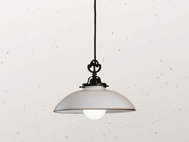 COUNTRY 082.10 - LED Murano glass pendant lamp by Il Fanale