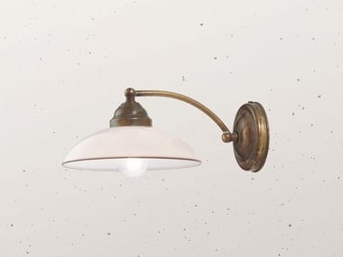 COUNTRY 082.17 - LED Murano glass wall lamp by Il Fanale