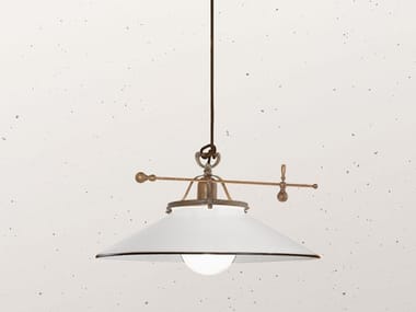 COUNTRY 083.10 - LED Murano glass pendant lamp by Il Fanale