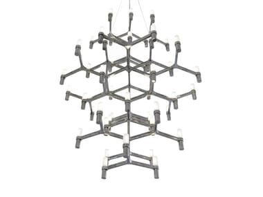 CROWN SUMMA - Die cast aluminium chandelier by Nemo