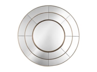 CROWN XL - Round wall-mounted mirror by Luxxu