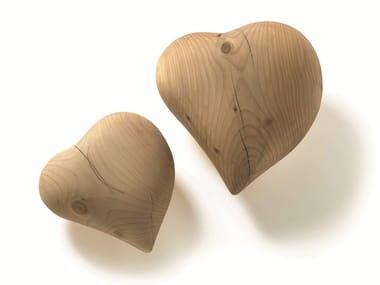CUORE - Cedarwood decorative object by Riva 1920