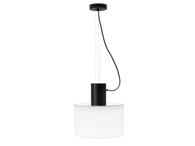 CYLS - Metal pendant lamp with polyester shade by Estiluz