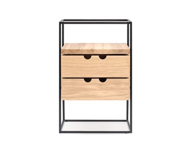 CACHE - Oak drawer unit by Karakter
