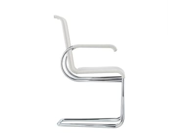 D22I - Cantilever chair with armrests by Tecta