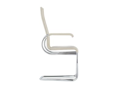 D27I - Cantilever chair with armrests by Tecta