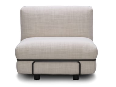 GB LOUNGE - Modular fabric armchair by Karakter
