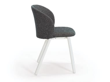 DAISY - Fabric chair with removable cover by Zanotta