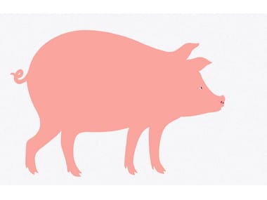 DICIOTTO, IL PORCELLO - Silkscreen by Danese Milano