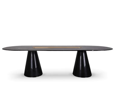 Dining table - Oval dining table by Essential Home