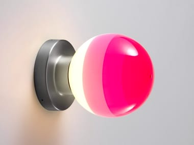 DIPPING LIGHT A2 - LED blown glass wall light by Marset