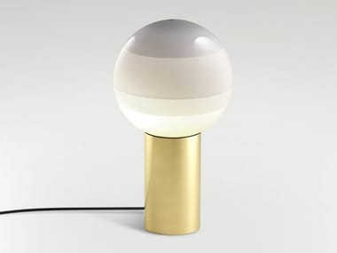 DIPPING LIGHT - LED blown glass table lamp with metal base by Marset