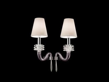 DOMO AMSTERDAM - Venetian crystal wall lamp by Barovier&Toso