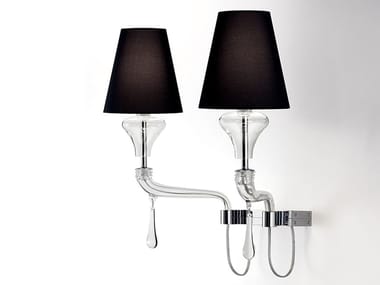 DOMO NEVADA - Venetian crystal wall lamp by Barovier&Toso