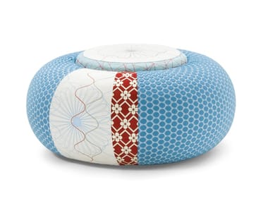 DONUT - Round fabric pouf by Moroso