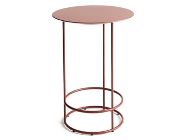 DROP - Metal high side table by Cor