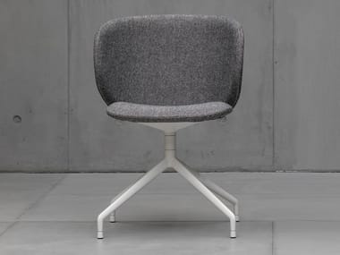 DUA - Swivel upholstered chair by Kristalia