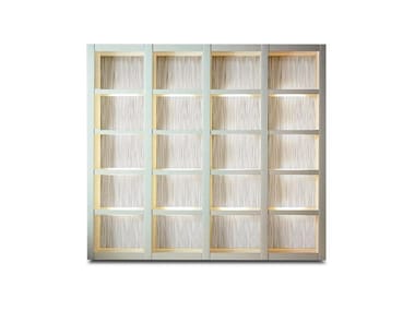 DUNE - Bookcase with built-in lights by Reflex