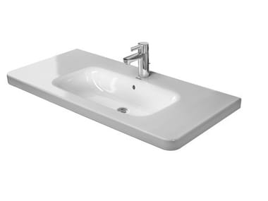 DURASTYLE - Rectangular washbasin with overflow by Duravit