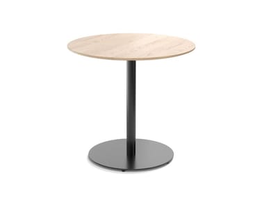 EASY MIX & FIX 630 - Round wooden table by TON